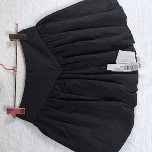 509-NWT Aqua Elegant‎ Black Women's Skirt